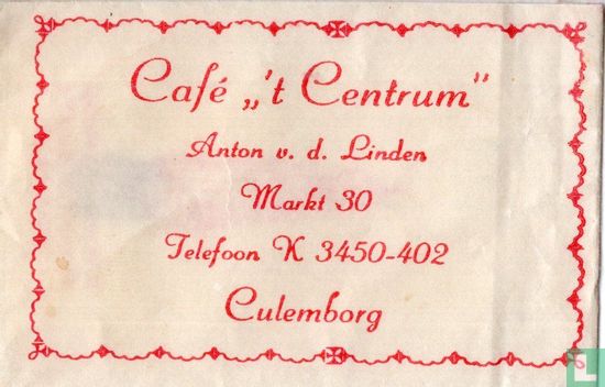 Café " 't Centrum" - Afbeelding 1