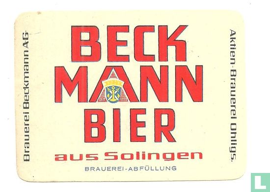 Beckmann Bier