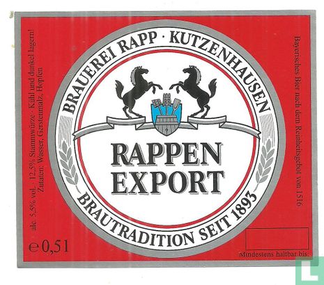 Rappen Export