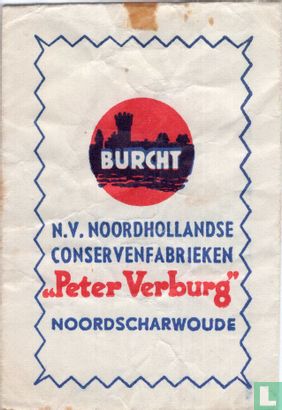 Burcht - N.V. Noordhollandse Conservenfabrieken "Peter Verburg" - Image 1