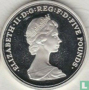 Verenigd Koninkrijk 5 pounds 2013 (PROOF - zilver) "60th anniversary of coronation of Queen Elizabeth II - 2nd portrait" - Afbeelding 2