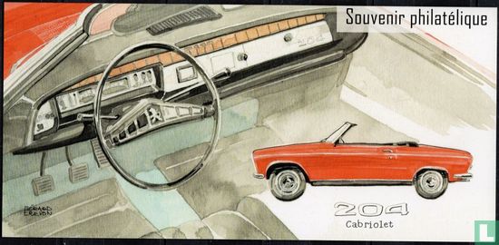 Peugeot 204 Cabriolet - Verkozen tot mooiste postzegel van 2020 - Afbeelding 2