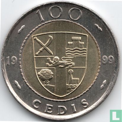 Ghana 100 Cedi 1999 - Bild 1