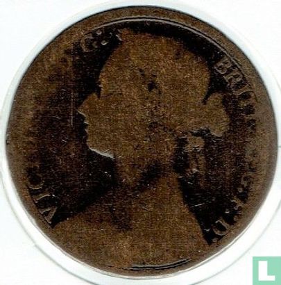 United Kingdom 1 penny 1876 (H - large date) - Image 2