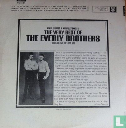 The Very Best of The Everly Brothers   - Bild 2