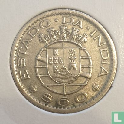 Portuguese India 60 centavos 1959 - Image 2