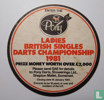 Ladies britisch singles darts championship 1981 - Image 1