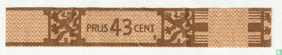 Prijs 43 cent - (Achterop nr. 777) - Image 1