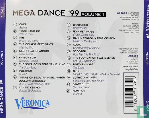 Mega Dance '99 #1 - Afbeelding 2