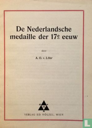 De Nederlandsche medaille der 17e eeuw - Image 3