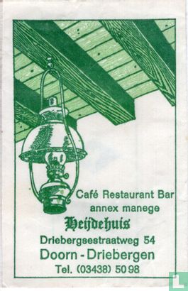 Café Restaurant Bar annex Manege Heijdehuis - Image 1