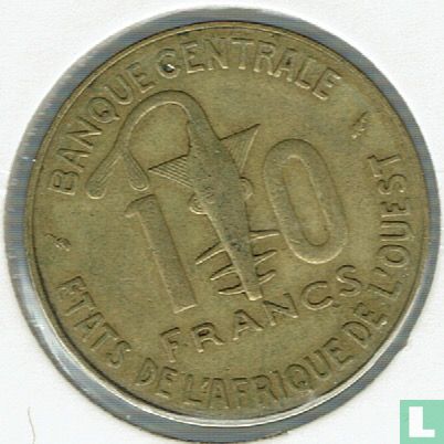 États d'Afrique de l'Ouest 10 francs 1984 "FAO" - Image 2
