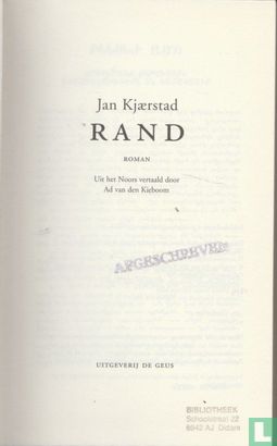 Rand - Afbeelding 3