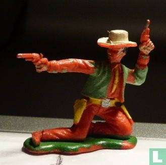 Cowboy with 2 pistols - Image 1