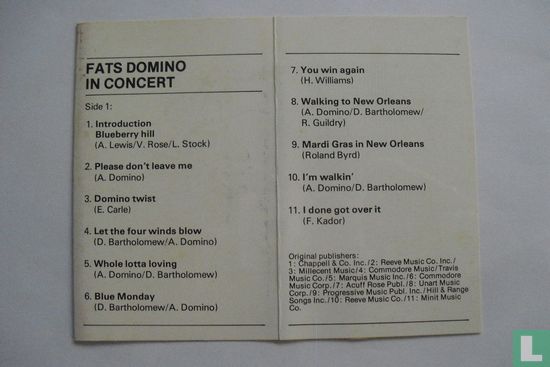 Fats Domino In Concert - Image 2