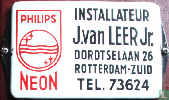 Installateur J. van Leer Jr.