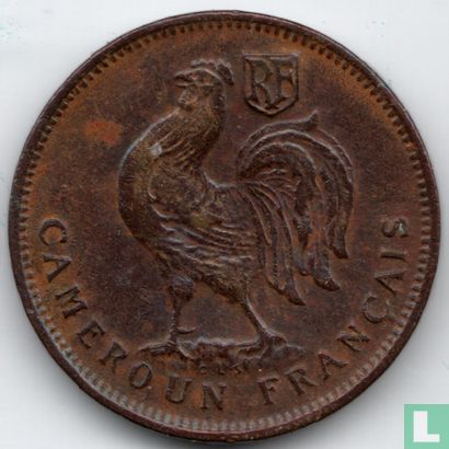 Kameroen 50 centimes 1943 (zonder LIBRE) - Afbeelding 2