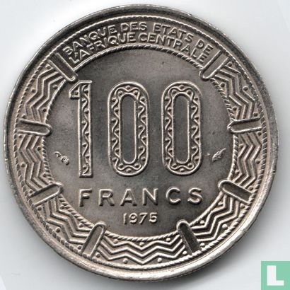Cameroun 100 francs 1975 - Image 1