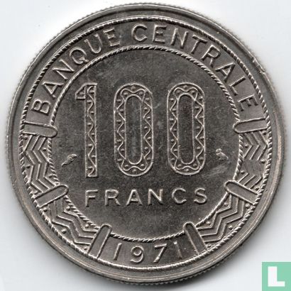 Gabun 100 Franc 1971 - Bild 1