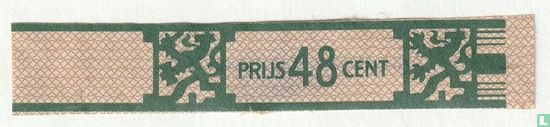 Prijs 48 cent - (Agio sigarenfabrieken N.V. Duizel) - Afbeelding 1