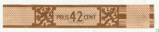 Prijs 42 cent - Agio sigarenfabrieken N.V. Duizel - Afbeelding 1