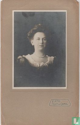 Portret van een jonge Koningin Wilhelmina - Image 1