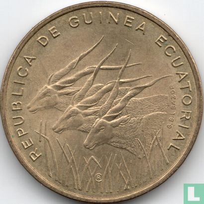 Equatorial Guinea 5 francos 1985 - Image 2