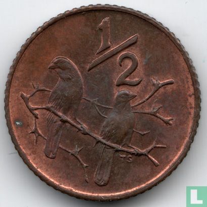 South Africa ½ cent 1970 - Image 2