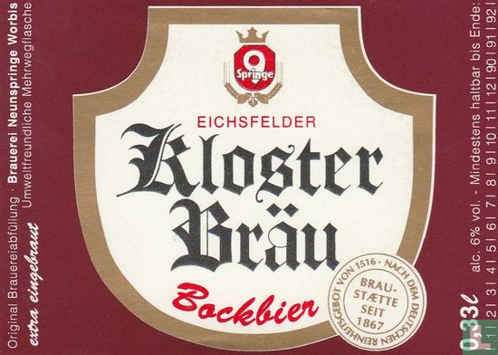 Klosterbräu Bockbier
