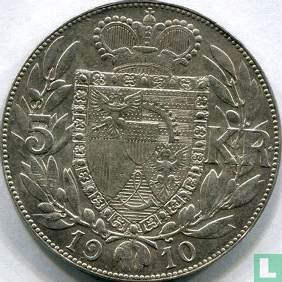 Liechtenstein 5 Kronen 1910 - Bild 1