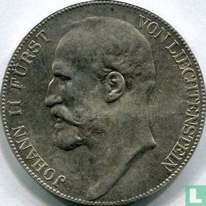 Liechtenstein 5 kronen 1910 - Image 2