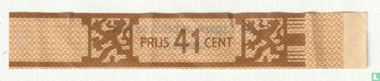 Prijs 41 cent - Agio Sigarenfabrieken N.V. Duizel  - Afbeelding 1