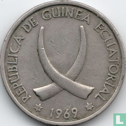 Äquatorial Guinea 5 Peseta 1969 - Bild 1