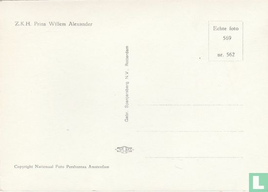 Z.K.H. Prins Willem Alexander - Afbeelding 2