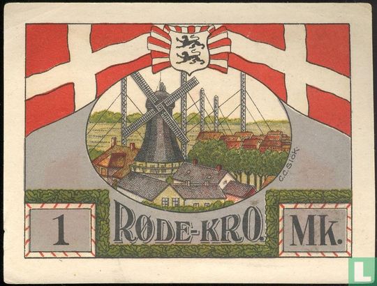 Lunderup / Rothenkrug, Gemeinde - 1 Mark 1920 - Image 2