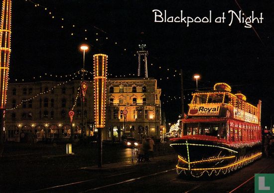 Blackpool at Night - Afbeelding 1