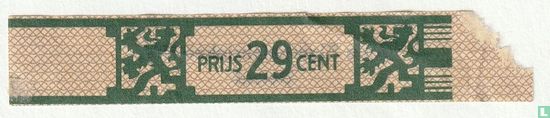 Prijs 29 cent - Agio Sigarenfabrieken N.V. Duizel  - Image 1