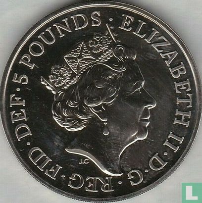 Royaume-Uni 5 pounds 2017 "Centenary of the House of Windsor" - Image 2