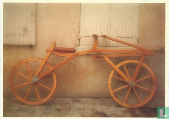 La bicyclette en bois/The wooden bicycle - Bild 1