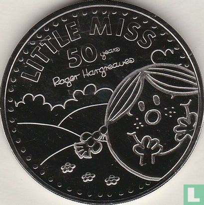 Verenigd Koninkrijk 5 pounds 2021 (kleurloos) "50th anniversary Mr. Men & Little Miss - Little Miss Sunshine" - Afbeelding 2