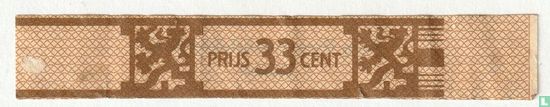 Prijs 33 cent - (Agio sigarenfabrieken N.V. Duizel) - Bild 1
