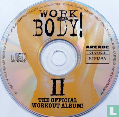 Work That Body! II - The Official Workout Album - Afbeelding 3