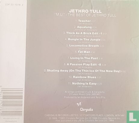M.U.-The best of Jethro Tull - Afbeelding 3