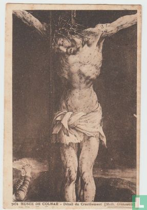 France Haut Rhin Colmar Musée de COLMAR Détail du Crucifiement MATHIAS GRUNEWALD 1926 Postcard - Image 1