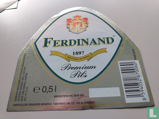 Ferdinand Premium Pils 