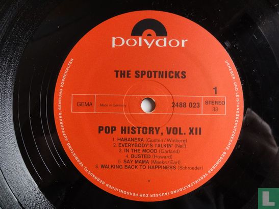 Pop History Vol 12 The Spotnicks - Afbeelding 3