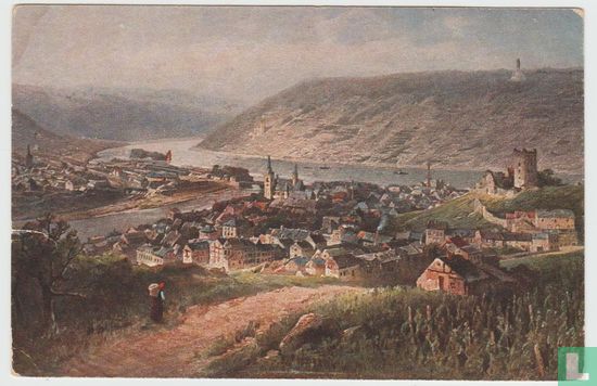 Germany Rhineland Palatinate Bingen Ansichtskarten Postkarte Postcard - Afbeelding 1