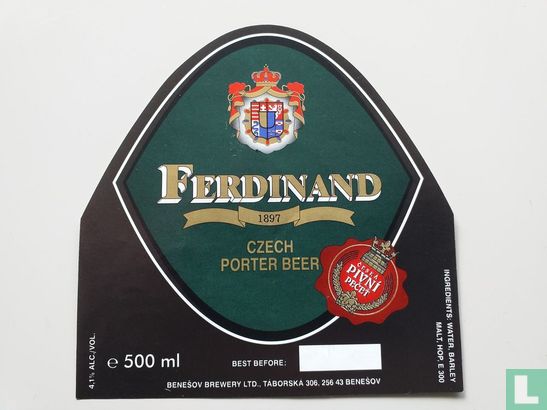 Ferdinand Czech porter beer