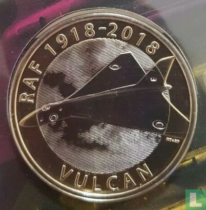 Vereinigtes Königreich 2 Pound 2018 (Folder) "Centenary of the Royal Air Force - Vulcan" - Bild 3