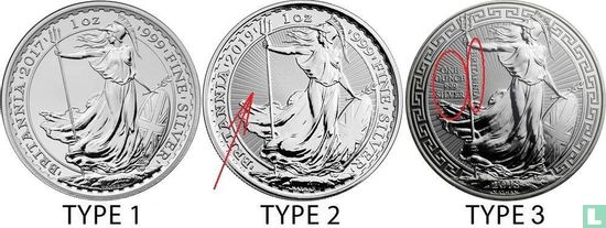 Vereinigtes Königreich 2 Pound 2018 (Typ 3 - ungefärbte) - Bild 3